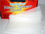 dryer sheets